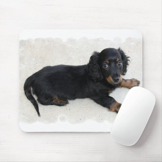 Niedliche Daschund Mausunterlage Mousepad (Mit Mouse)