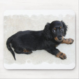 Niedliche Daschund Mausunterlage Mousepad