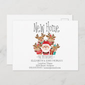 Niedliche Dealer, Weihnachtsmann - Feiertage - neu Ankündigungspostkarte (Vorne/Hinten)