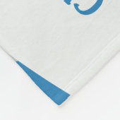 Niedliche Decken aus individuelle Name von Santa & (Ecke)