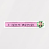 Niedliche Dekorative Namensmarken für benutzerdefi Etiketten (Design 2)