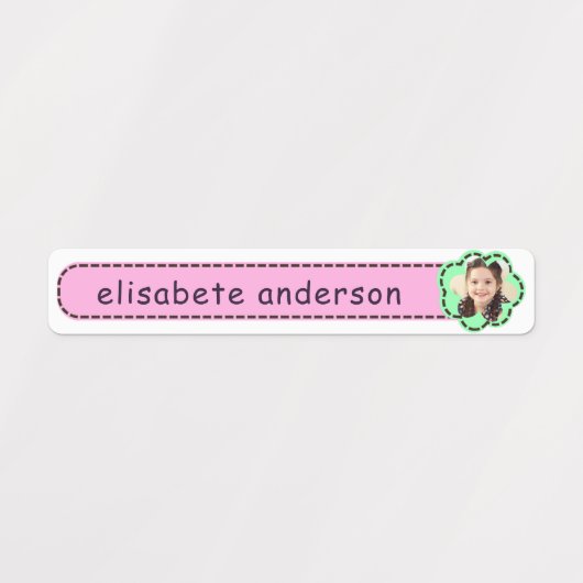 Niedliche Dekorative Namensmarken für benutzerdefi Etiketten (Design 2)