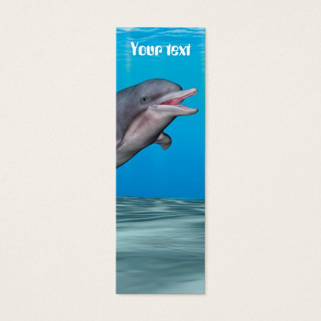 Niedliche Delphin (Vorderseite)