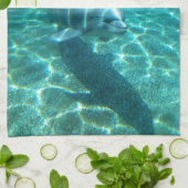 Niedliche Delphin Geschirrtuch (Gefaltet)