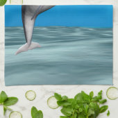Niedliche Delphin Handtuch (Gefaltet)