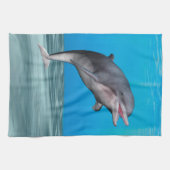 Niedliche Delphin Handtuch (Horizontal)