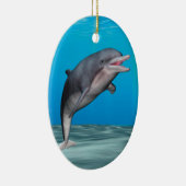 Niedliche Delphin Keramikornament (Rechts)
