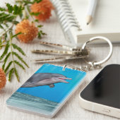 Niedliche Delphin Schlüsselanhänger (Vorderseite rechts)