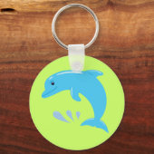 Niedliche Delphin Schlüsselanhänger (Vorderseite)