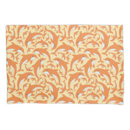 Niedliche Delphine Kissenbezug