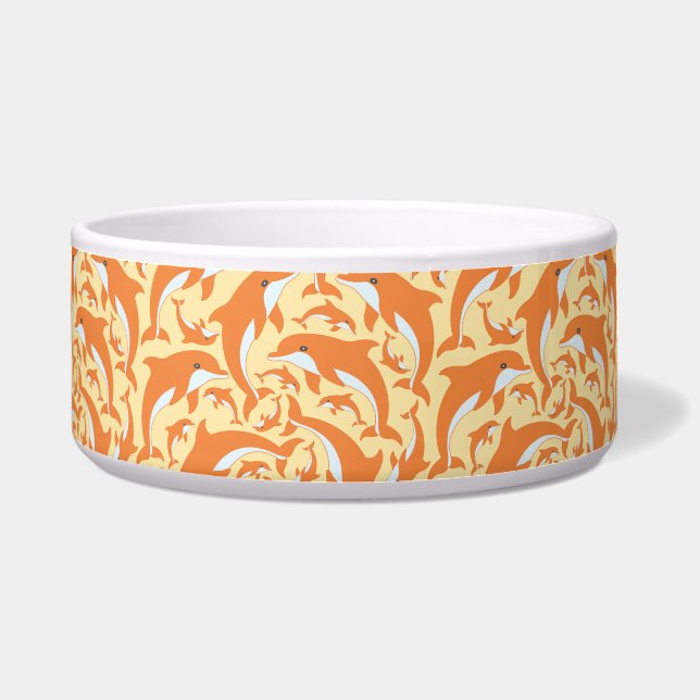 Niedliche Delphine Napf (Vorderseite)