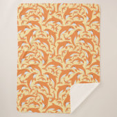 Niedliche Delphine Sherpadecke (Vorderseite)