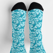 Niedliche Delphine Socken (Oben)