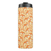 Niedliche Delphine Thermosbecher (Vorderseite)