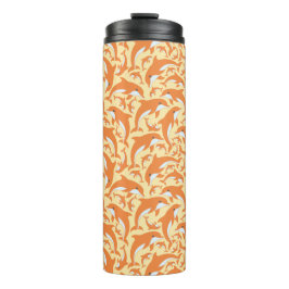 Niedliche Delphine Thermosbecher