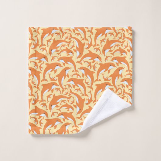 Niedliche Delphine Waschlappen (Waschlappen)