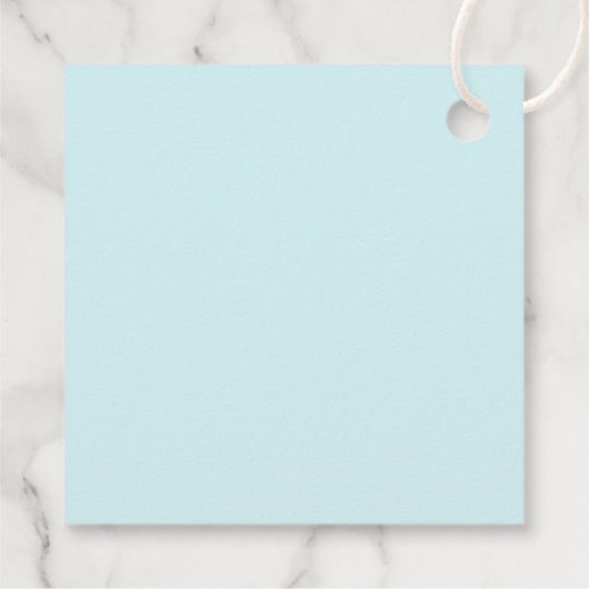 Niedliche Delphinkreatur Vielen Dank Geschenkanhänger (Rückseite)