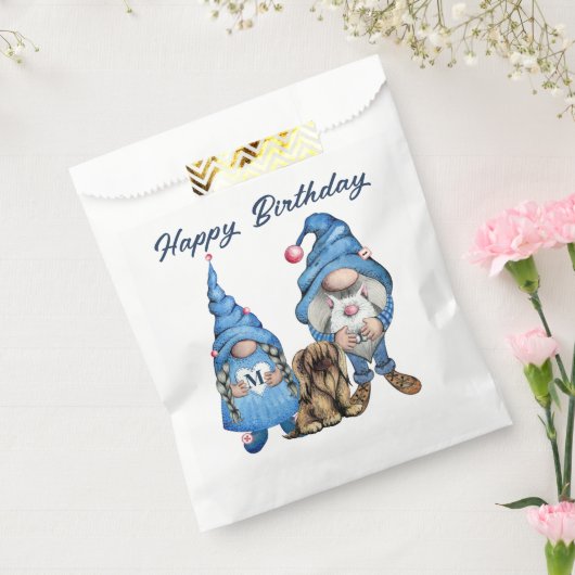Niedliche Denim-Gnome Geschenktütchen (Versiegelt)
