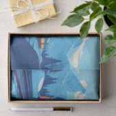 Niedliche deoupage Zugliebhaber Retro Seidenpapier (Geschenk)