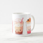 Niedliche des Pokaldesigns Kaffeetasse (VorderseiteRechts)
