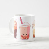 Niedliche des Pokaldesigns Kaffeetasse (Vorderseite Links)