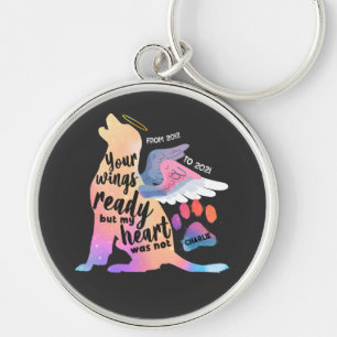Niedliche Design-Liebe für Dog Pet Memorial Waterc Schlüsselanhänger
