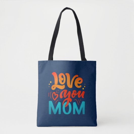 Niedliche Design Text-Liebe Mama für Mütter Tasche (Vorderseite)