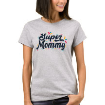 Niedliche Design Typografie Super Mommy
