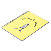 Niedliche Dinge, die mein Kind sagte Notebook Notizblock (Linke Seite)