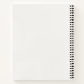 Niedliche Dinge, die mein Kind sagte Notebook Notizblock (Rückseite)