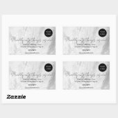 Niedliche Dinge innerhalb von Aufklebern Rechteckiger Aufkleber (Blatt)