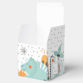Niedliche Dino Dinosaurier Geburtstagsparty Geschenkschachtel (Geöffnet)