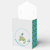 Niedliche Dino Kinderdusche Geschenkschachtel (Geöffnet)