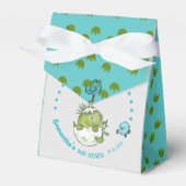 Niedliche Dino Kinderdusche Geschenkschachtel (Vorderseite)