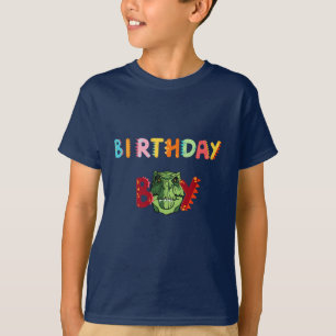 Niedliche Dino-Pfote bunt Geburtstagskind Party T-Shirt