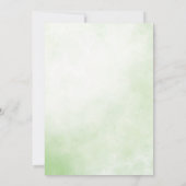 Niedliche Dinosaur Kinderdusche Einladung (Rückseite)