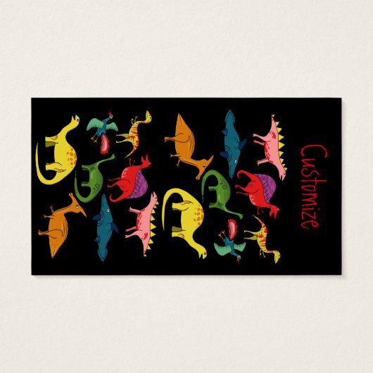 Niedliche Dinosaur-Sammlung Thunder_Cove a (Rückseite)