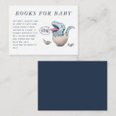 Niedliche Dinosaur Thema Kinderdusche Buchanfrage Begleitkarte (Vorne/Hinten)