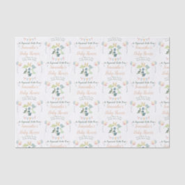 Niedliche Dinosaur Watercolor Kinderdusche Persona Seidenpapier