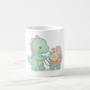 Niedliche Dinosaurier - Adorable Cartoon Dino De Kaffeetasse