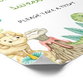 Niedliche Dinosaurier Babies sind süß Poster (Ecke)