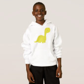 Niedliche Dinosaurier, Baby Dinosaur, Dino, Bronto Hoodie (Vorne ganz)