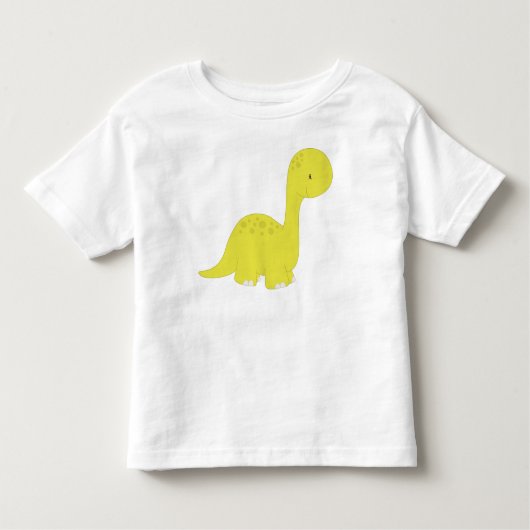 Niedliche Dinosaurier, Baby Dinosaur, Dino, Bronto Kleinkind T-shirt (Vorderseite)