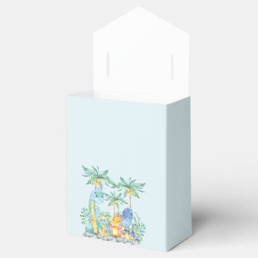 Niedliche Dinosaurier Baby Duwer Fevor Box Geschenkschachtel (Geöffnet)