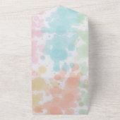 Niedliche Dinosaurier Babydusche All In One Einladung (Außenbereich)