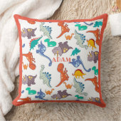Niedliche Dinosaurier-Buggy Kissen (Decke)