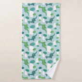 Niedliche Dinosaurier-Cartoon-Tiere Badehandtuch (Badehandtuch)