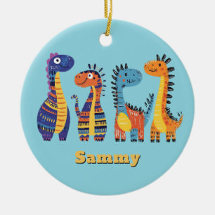 Niedliche Dinosaurier Design Ornament