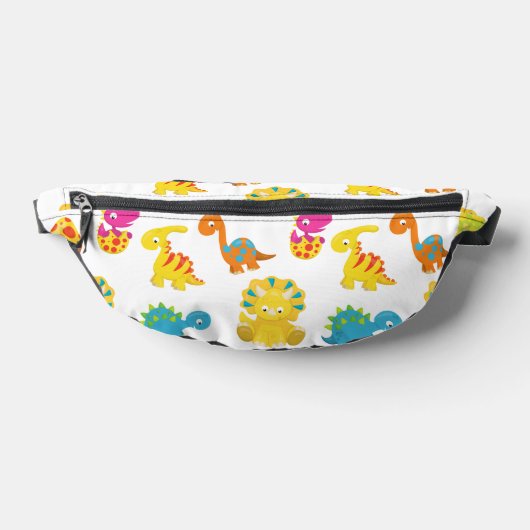 Niedliche Dinosaurier, Dinosaurier-Muster, Baby-Di Bauchtasche (Ablage )