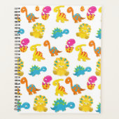 Niedliche Dinosaurier, Dinosaurier-Muster, Baby-Di Planer (Vorderseite)